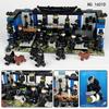 Military Series Aquarium Diving Base Scene Building Block Toys