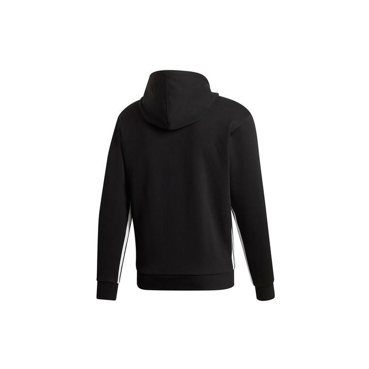 Adidas zipper three-stripe hoodie DX7657