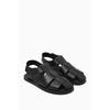 COS Japanische Ledersandalen im Fischerstil