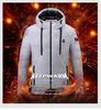 Unisex USB Heated Hoodie - Solid Color, Intelligent Temp Control for Autumn/Winter