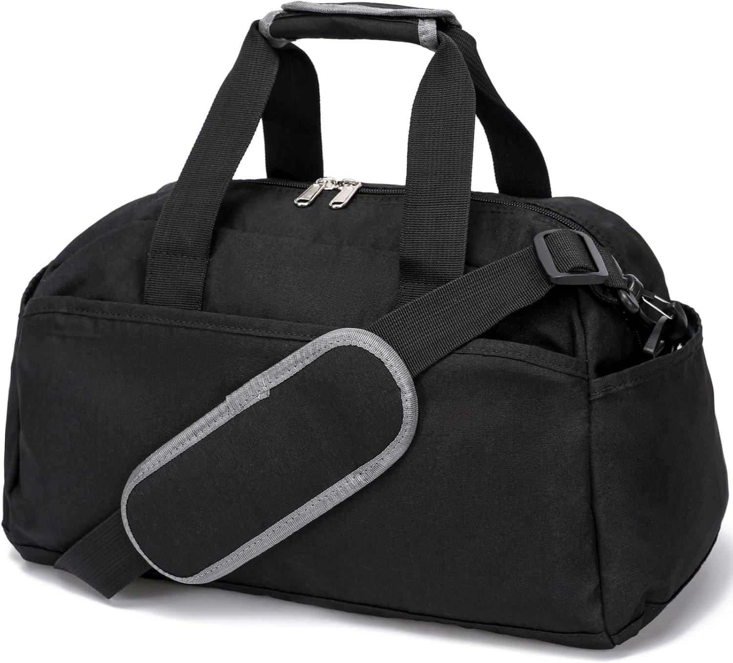 

Small Gym Bag for Women & Men, Mini Duffel Bag for Travel Sports Lightweight Carry On handbag