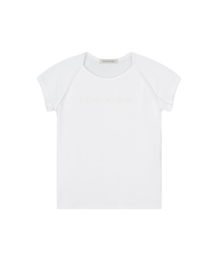 Guwolsibil Bolero Short Sleeve Top White