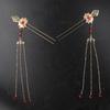 Headwear Hanfu Hair Stick Set Butterfly Chinese Style Hair Clip Flower Tassel Hairpin  Female/Girls