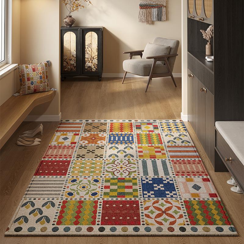 

Ковер входной в этническом стиле, коврики для домашнего фойе, грязеотталкивающие входные коврики, ковровые коврики 160*230cm