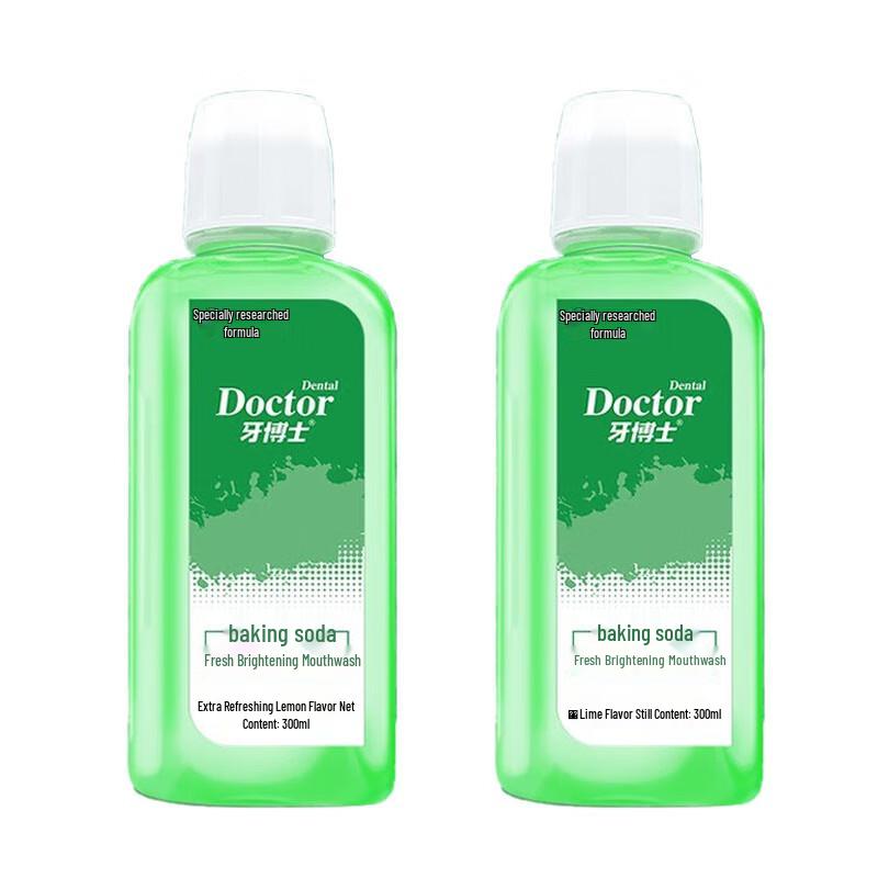 Dr. Bain de bouche doux au bicarbonate de soude pour les dents