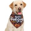 Thanksgiving Cute Turkey Dog Bandana Scarf Triangle Bibs Pet Accessories Cat Kerchief