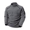 Men's Double Zipper Collar Hoodie - Autumn/Winter Trendy Street Casual Jacket