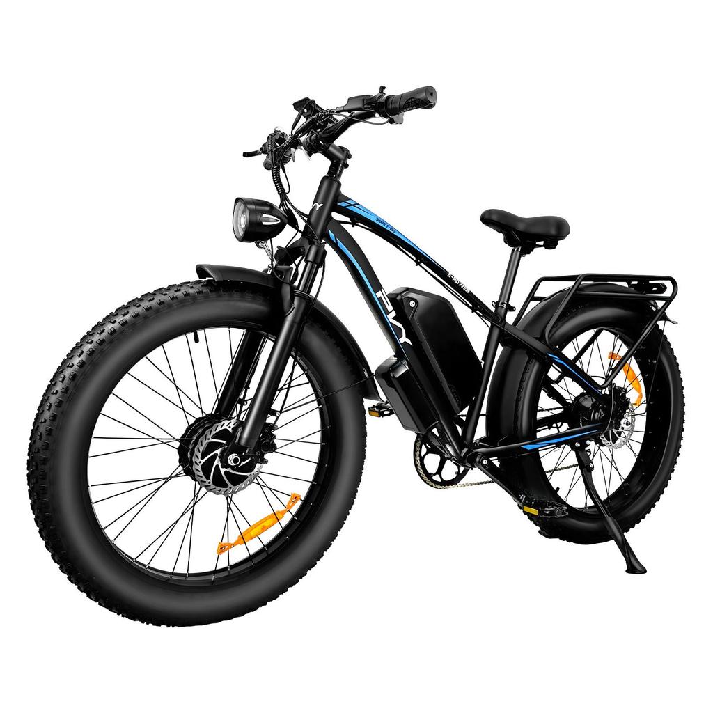PVY MAX26 Adult City Electric Bicycle 1200W Dual Motor 48V30Ah Battery Off-Road Electric Bike 26 Inch Pneumatic Tire  Mountain e-Bike