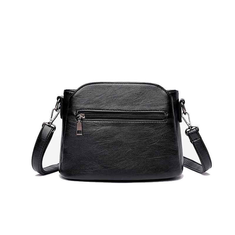 Yogodlns Women's Retro Design Crossbody Bag Trend Quality PU Leather Bucket Shoulder Bags Small Handbags