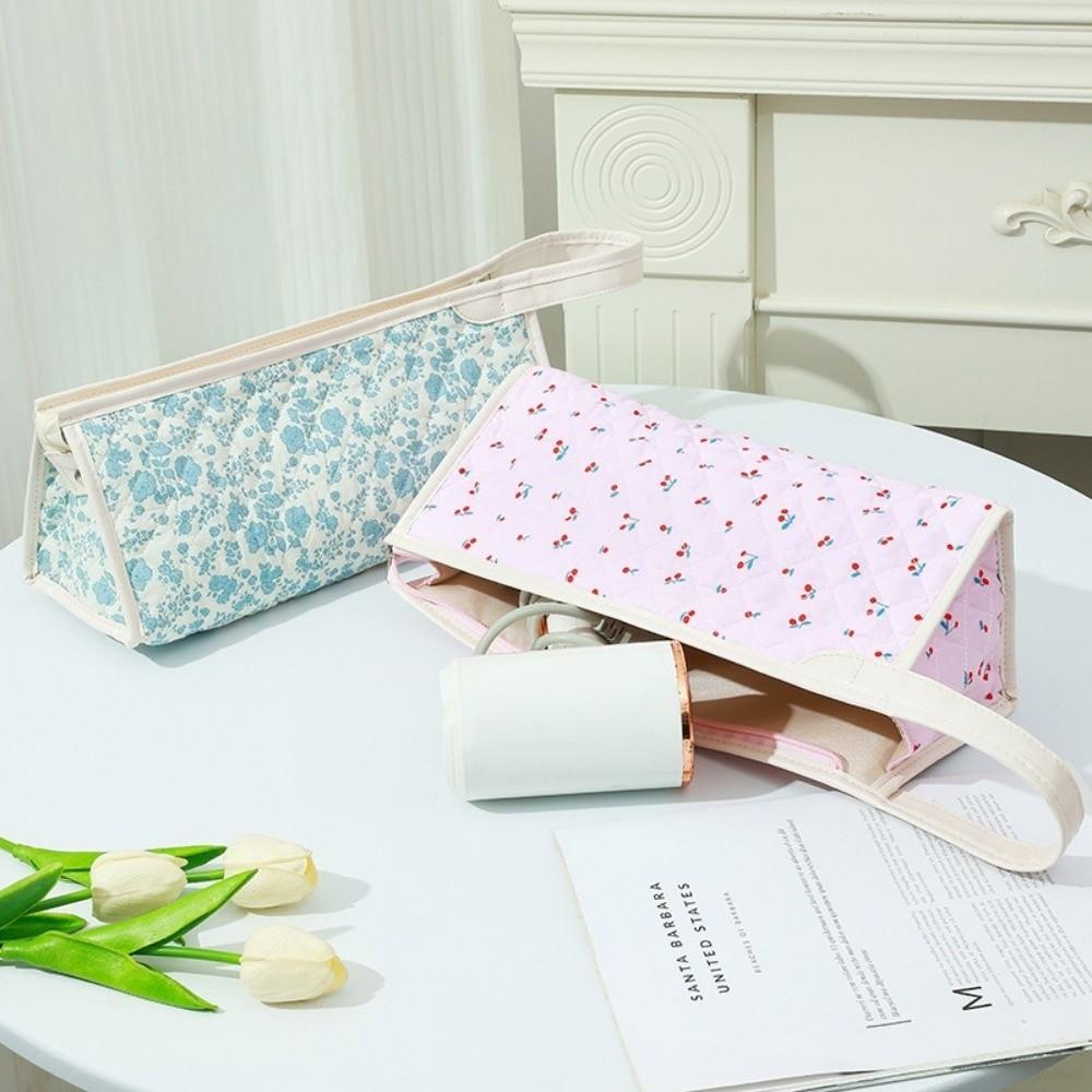 With Handle Hair Dryer Storage Bag Large Capacity Stationery Organizer Travel