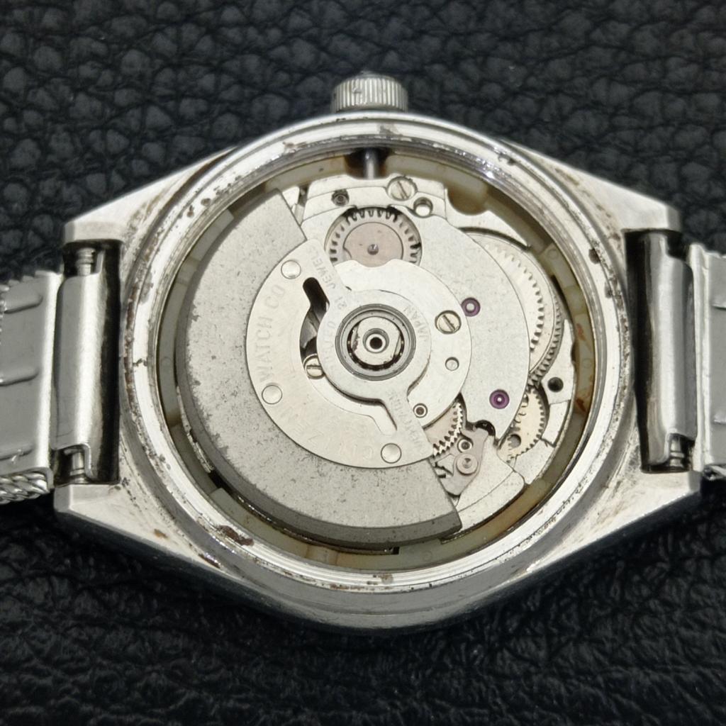 JAPAN VINTAGE CITIZEN AUTOMATIC 6650A WOMENS ORIGINAL DIAL WATCH A700356-5