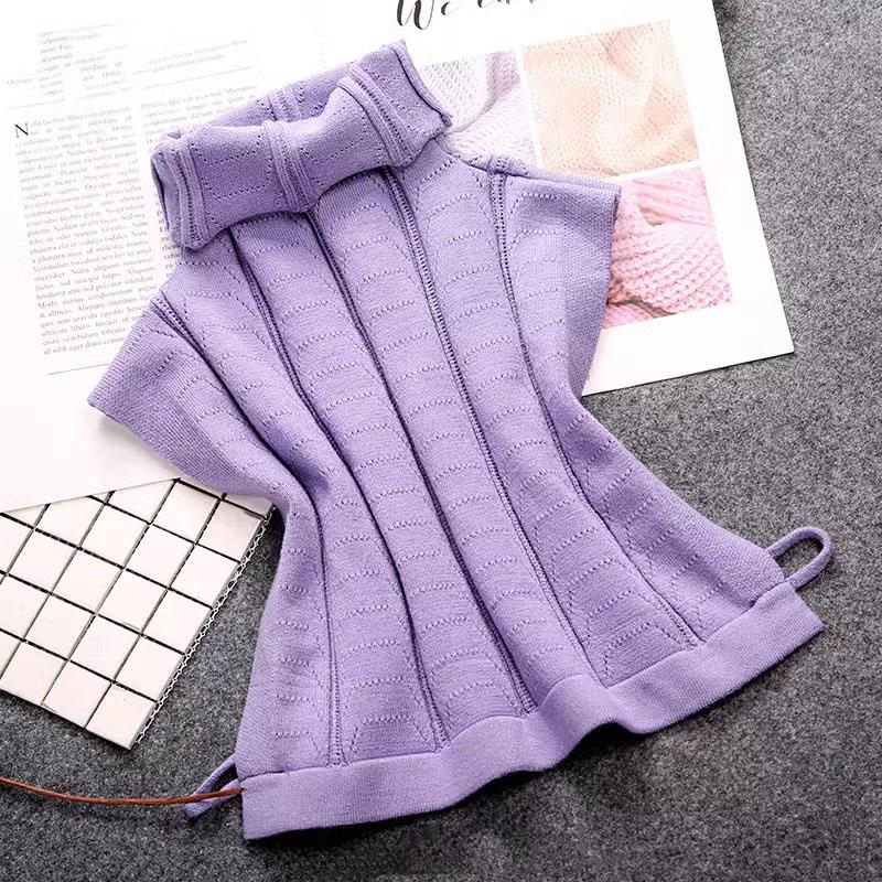 Теплый белый водолазка ложный воротник стойка женщина черный ложный воротник женский съемный свитер рубашка женский съемный воротник краге