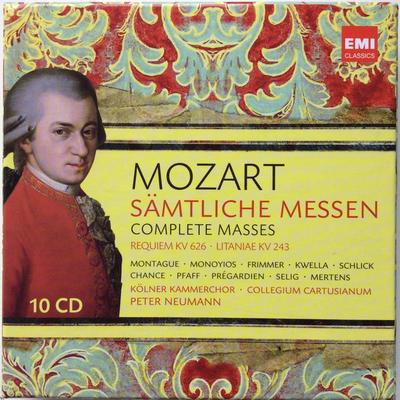 CD WOLFGANG AMADEUS MOZART - PETER NEU - S?mtliche Messen 0284582 EMI Classics 2011 Europe Classical Used
