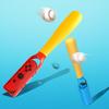 2Pcs Baseball Bat for Nintendo Switch Joy-Con Controller, Baseball Game Controller Accessories Compatible with Nintendo Switch OLED/ Nintendo Switch
