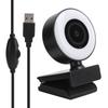 A40 Full HD 1080p Webcam with Microphone Fill Light for PC Laptop Online Learning Meeting