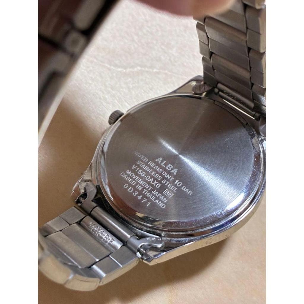 Used SEIKO ALBA Model number: V158-0AX0