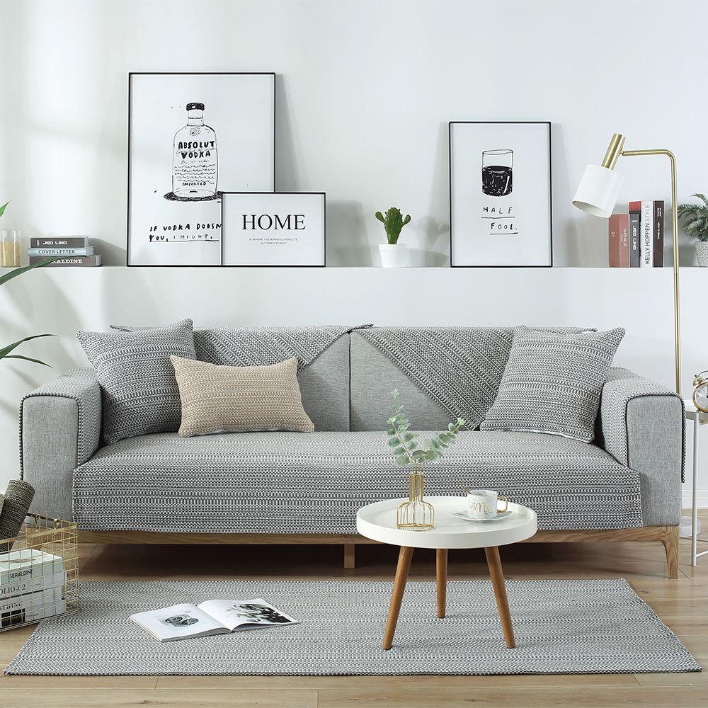 

Толстый высококачественный хлопок и лен, старая грубая ткань, диванная подушка, льняная тканая нескользящая кожаная подушка для дивана, чехол на сиденье 70*70