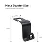 2Pcs Portable Car Seat Back Hooks Storage Accessories For Renault Megane 2 3 4 Twingo Clio Talisman Captur Sandero Duster Koleo S444