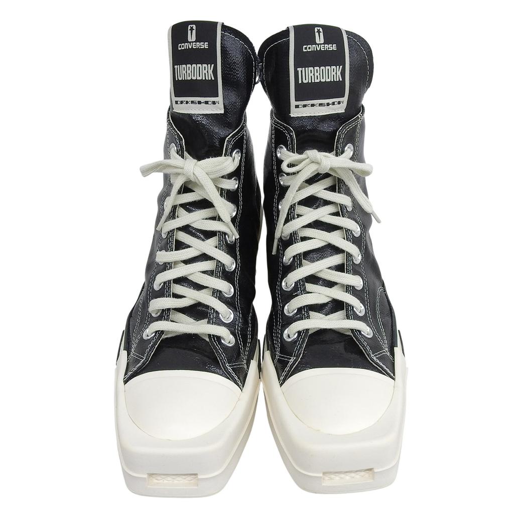 Vynikající RICK OWENS DRKSHDW CONVERSE Vysoké tenisky Turbo Dark Chuck 70 29.5 Použité