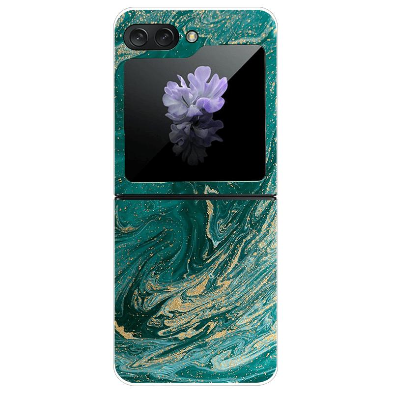 For Samsung Z Flip7 Hard Case ZFlip7 5G Transparent PC Phone Cases For Galaxy Z Flip 7 Fashion Cartoon Clear Protective Fundas