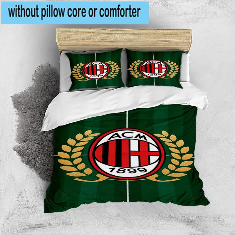 3PCS 1909 Football Club 3pcs Bedding,Including 3PCS Duvet Cover And 2pcs Pillowcases Perfect for Christmas,Ideal for Bedroom, Dormitory