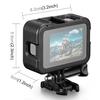 PULUZ Frame Expansion PA Cage with Side Interface Cover for GoPro HERO12 Black /11 Black /10 Black /9 Black(Black)