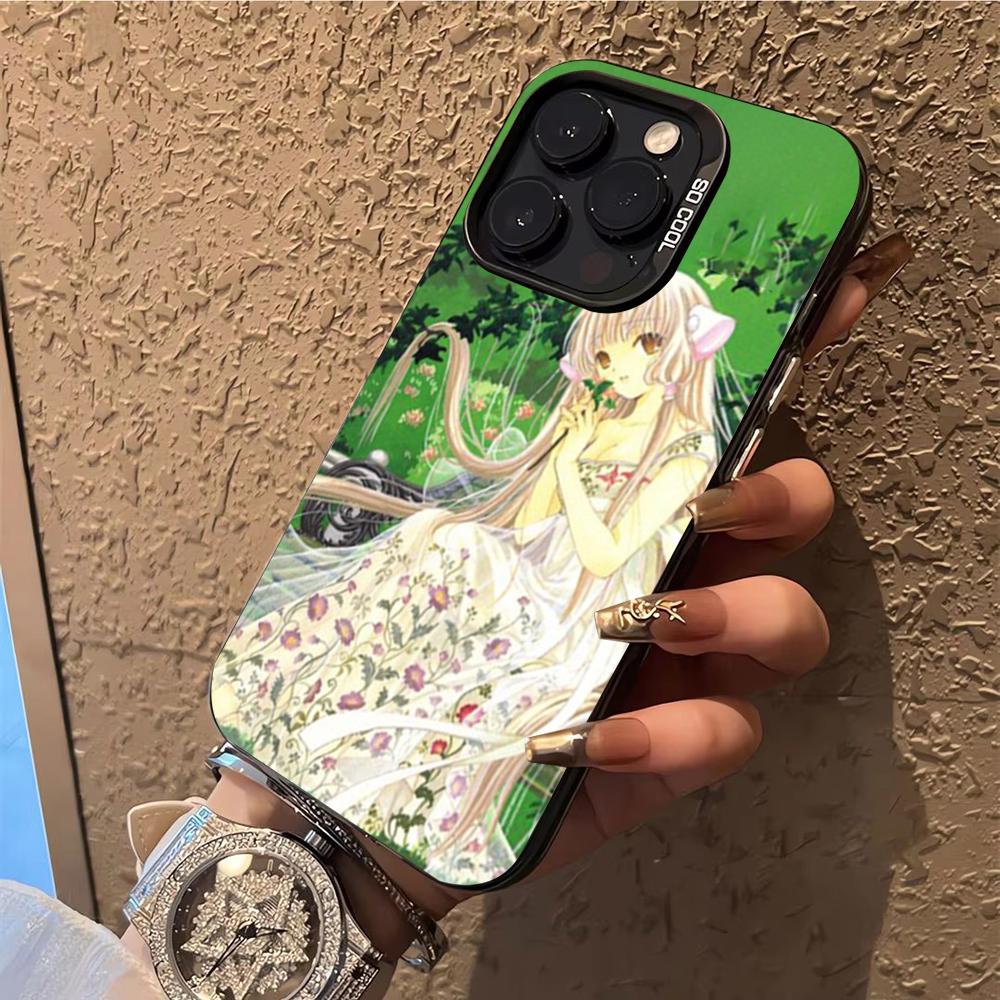 C-Chobits Phone Case Phone Case For iPhone 14 16 15 11 12 13 Pro Max Mini Plus Shockproof Cover