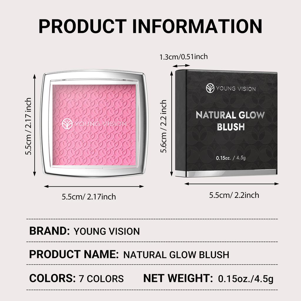Fard de obraz Mat Natural pentru Obraji Iluminează Fața Contur Față Impermeabil Cosmetice Pudră de Fard de obraz Machiaj Feminin Moale pentru Obraji