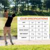 MAZEL Men's Right-Handed Wedge Golf Club (Silver, Loft: 56)