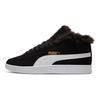 Puma Smash V2 Teplo Tlmenie nárazov Odolné Mid-Top Tenisky Dámske Tenisky Čierne 385005-01