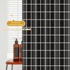 Minimalist Polyester Waterproof Shower Curtain - Effortlessly Adds a Clean Finish