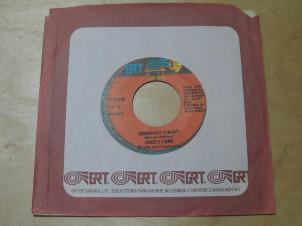 

7inch Record CRISTY LANE - Penny Arcade 1185167 GRT 1978 Canada Country/Folk Used