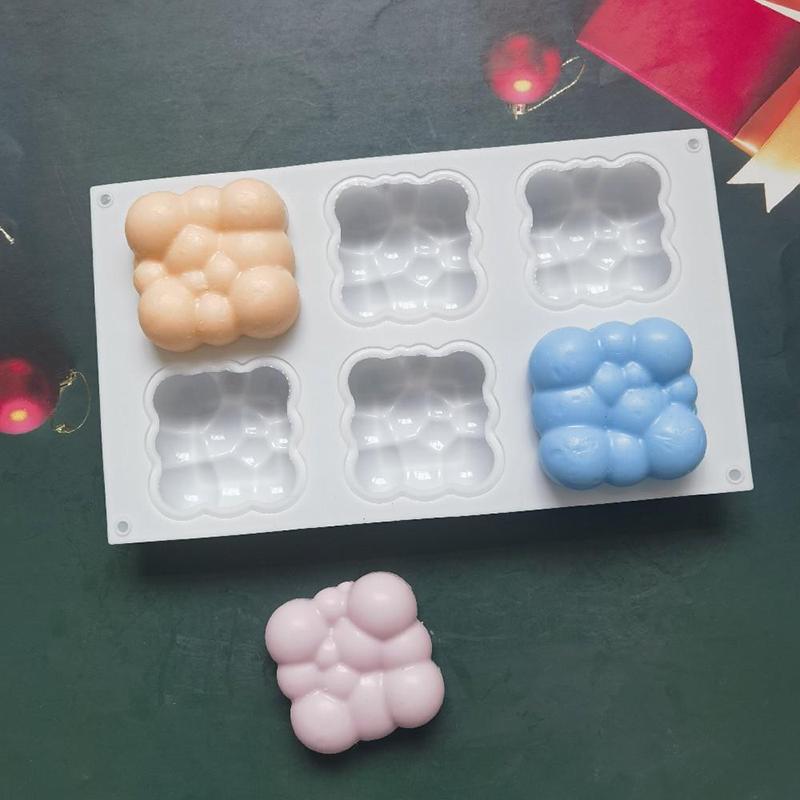 

Cloud Shaped Cake Molds Are Used For Baking Diy Crafts Soap Candles Decorative Tools Birthday Gift Making белый