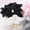 Baby Girl Princess Lace Ruffle Socks Retro Frilly Pearl Bow Socks Sweet Kids Cotton Short Socks MYY