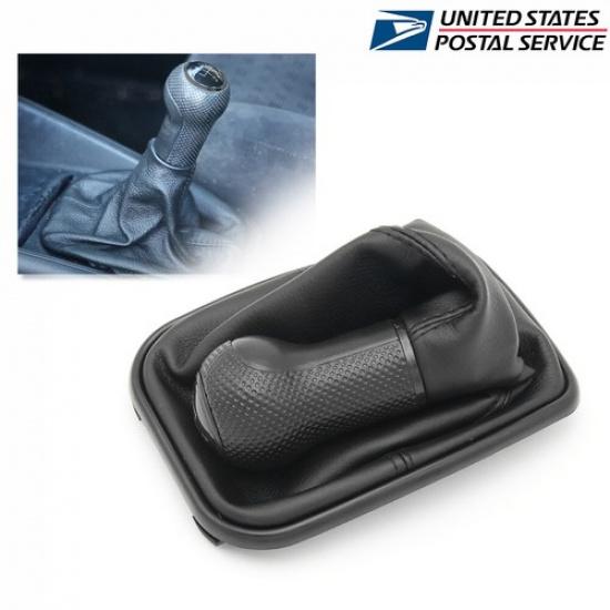5-Speed Gear Shift Knob Lever Gaiter Boot For Volkswagen Jetta Bora MK4