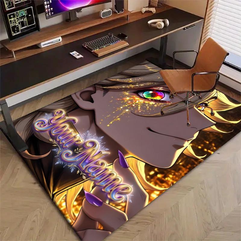 Custom douma Mat Personalized Name, Polyester Washable Indoor Entryway Rug, Gift for Christmas, Easter, Thanksgiving Day