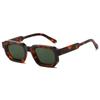 Box sunglasses, European and American retro square thickened small frame fashion sunglasses women's Sunglasses