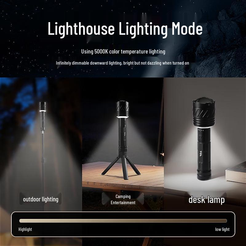 TCL Outdoor Rechargeable LED Flashlight