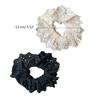 Elaborate Lace Hair Tie for Women Ponytail Holder Cute Scrunchies Beige Hollow Out Hair Rope Hair Tie  Black