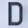Waterproof Solar House Number Light Modern LED Address Sign with Light Sensor for Outdoor Home Door Yard Wall Decoration Use Set