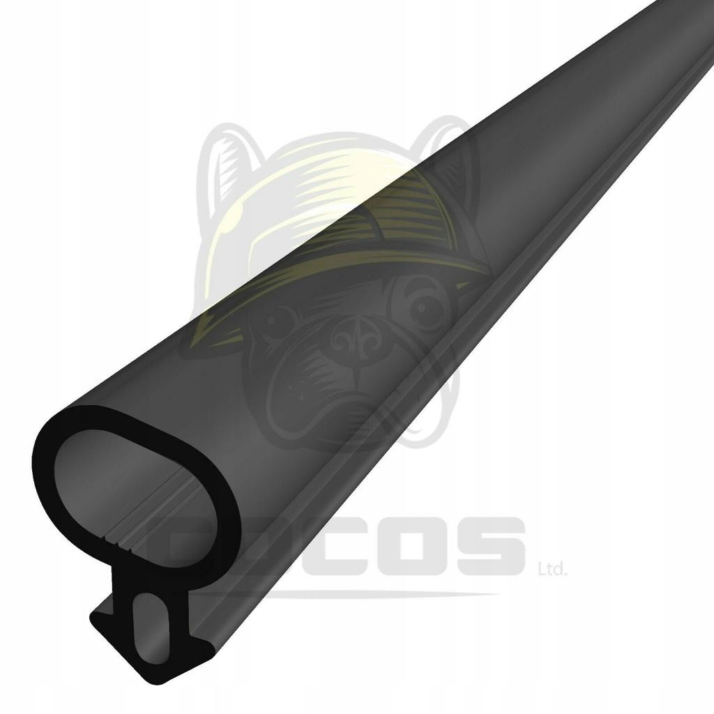 Seal for PVC windows S-232 PANORAMA BLACK 1m