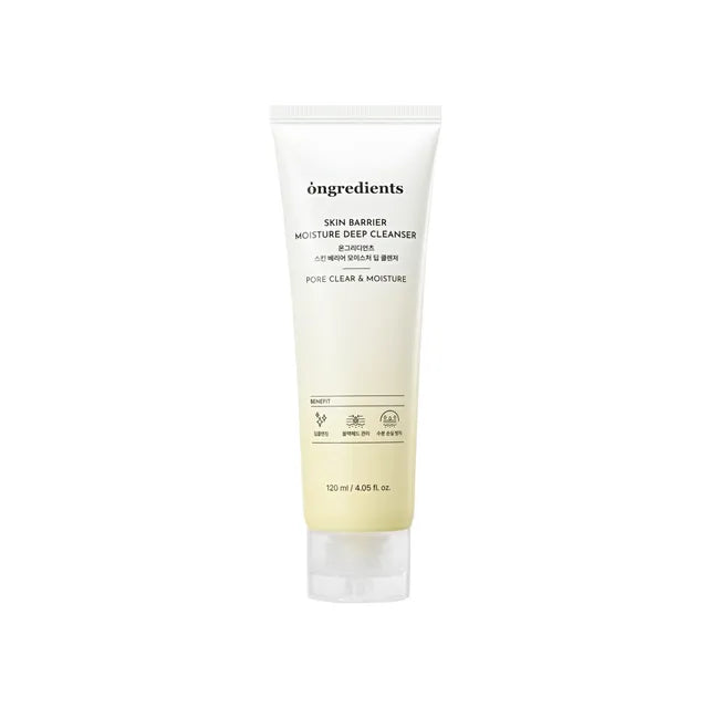 

ongredients Skin Barrier Moisture Deep Cleanser 120ml