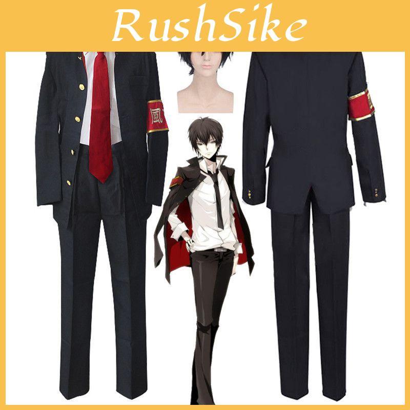 Wysokiej Jakości Japońskie Anime Hitman Reborn Hibari Kyoya Kostium Cosplay Garnitur Dla Fanów
