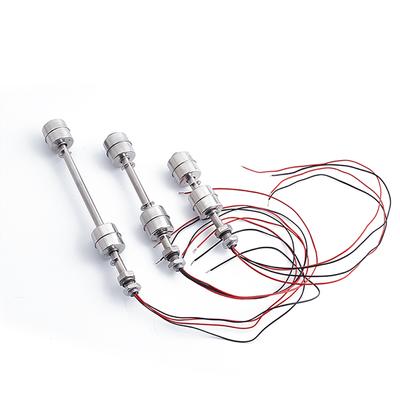 Edelstahl-Doppelkugel-Schwimmerschalter-Tank-Flüssigkeitswasserstand-Durchflusssensor