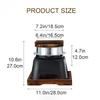 Portable Alcohols Burners Stove Cooking Pot with Wood Lid For Outdoor Picnics Hiking And Indoor Rice Making Cookware Set