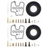 2 Sets For SUZUKI SV650 SV650S SV 99-02 Carburetor Gaskets Jets Rebuild Repair Kit