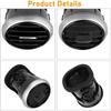Car Front Dashboard Air Condition Vent Outlet For A3 S3 8P 2008-2012 8P0820901C Replacement Air Vent Lnstrument