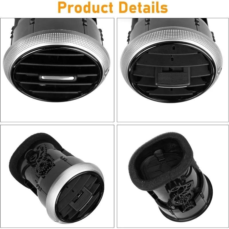 Car Front Dashboard Air Condition Vent Outlet For A3 S3 8P 2008-2012 8P0820901C Replacement Air Vent Lnstrument