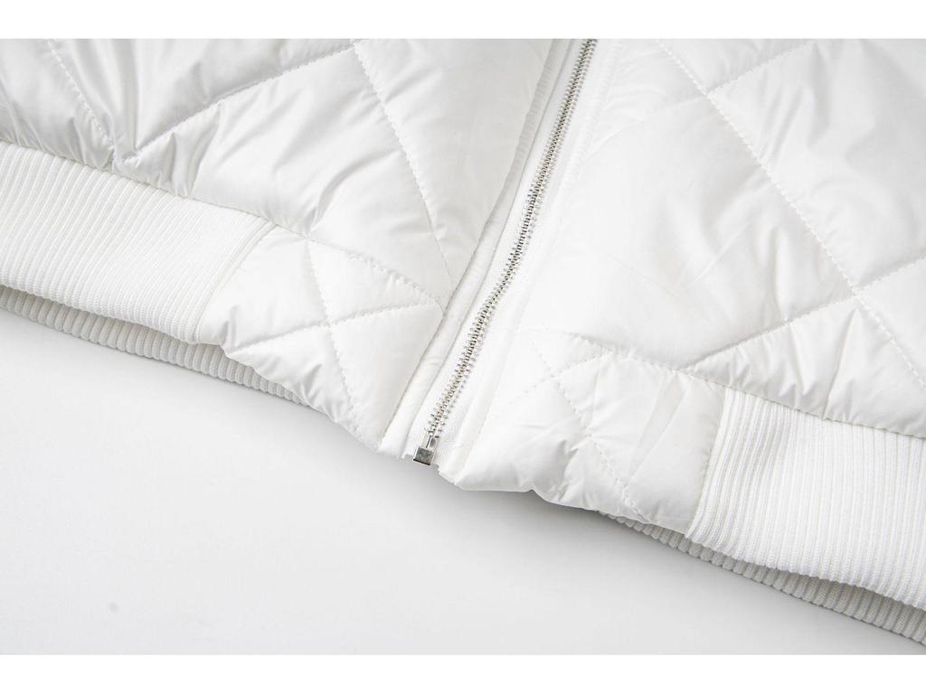 Chaqueta de Invierno Acolchada de Plumas Corteiz Alcatraz con LOGOTIPO Bordado