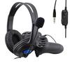 Wired Gaming Bass Over-Ear Headset Headphones with Microphone for PS4 PlayStation